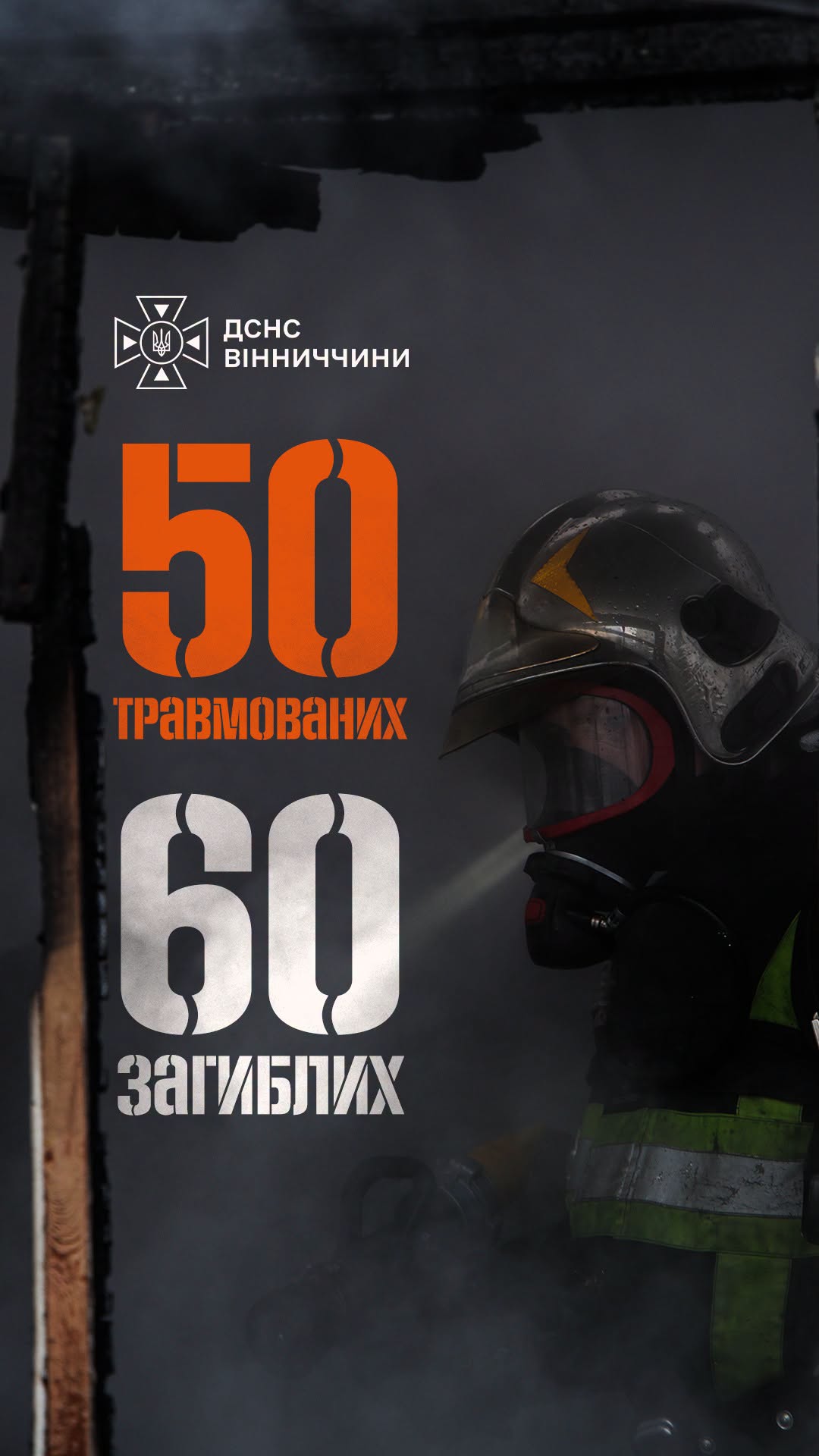 У Вінницькій області під час пожеж загинуло 60 людей