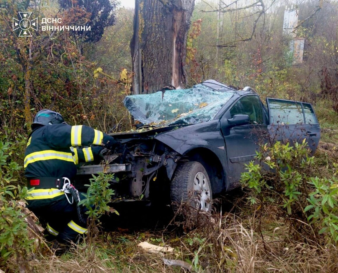 У автоаварії на Вінниччині загинули водій автівки та його син