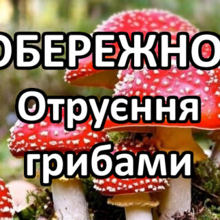 Отруєння.