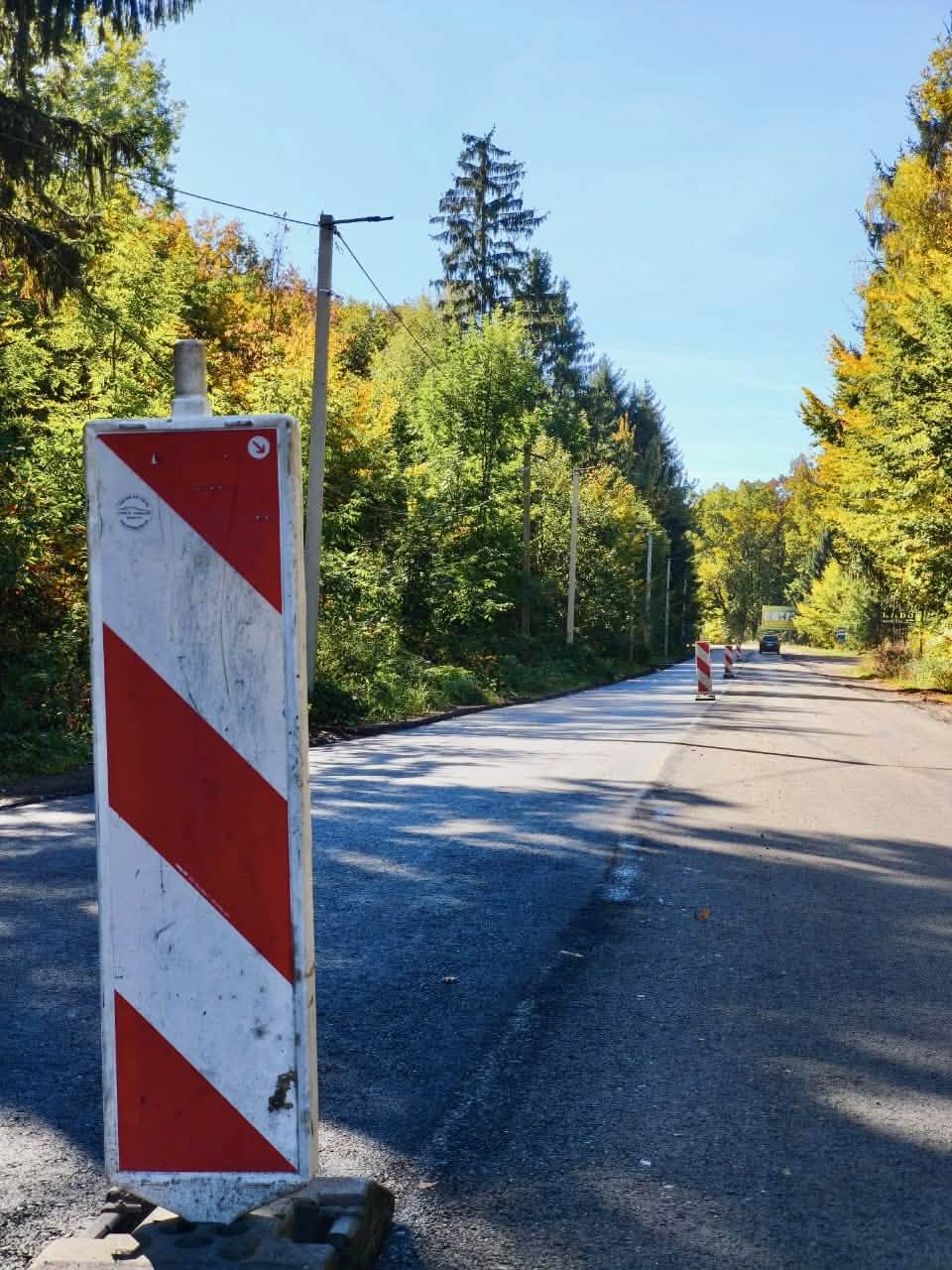 У Хмільнику «ямково» відремонтували дорогу
