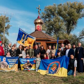 Освятили капличку.