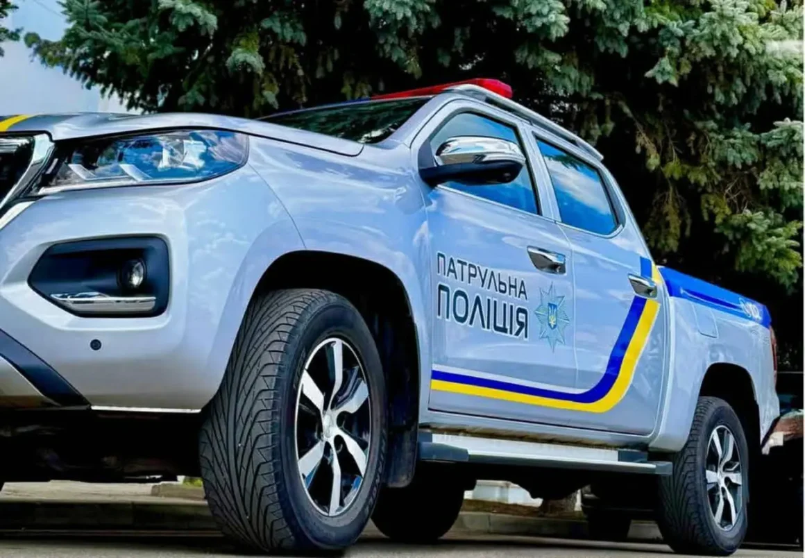 Патрульна поліція оприлюднила відео з місця вчорашнього влучання у Вінниці