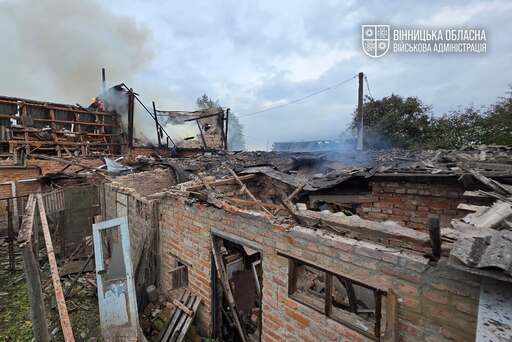 Оприлюднили фото пошкоджень від ударів по Вінницькій області