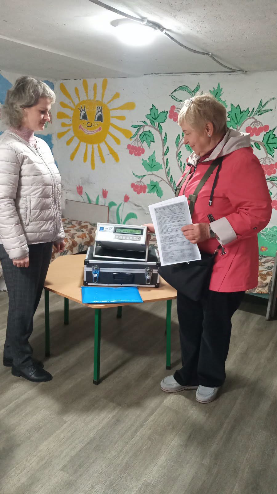 Фахівці перевіряли якість повітря в укриттях у Хмільницькому районі