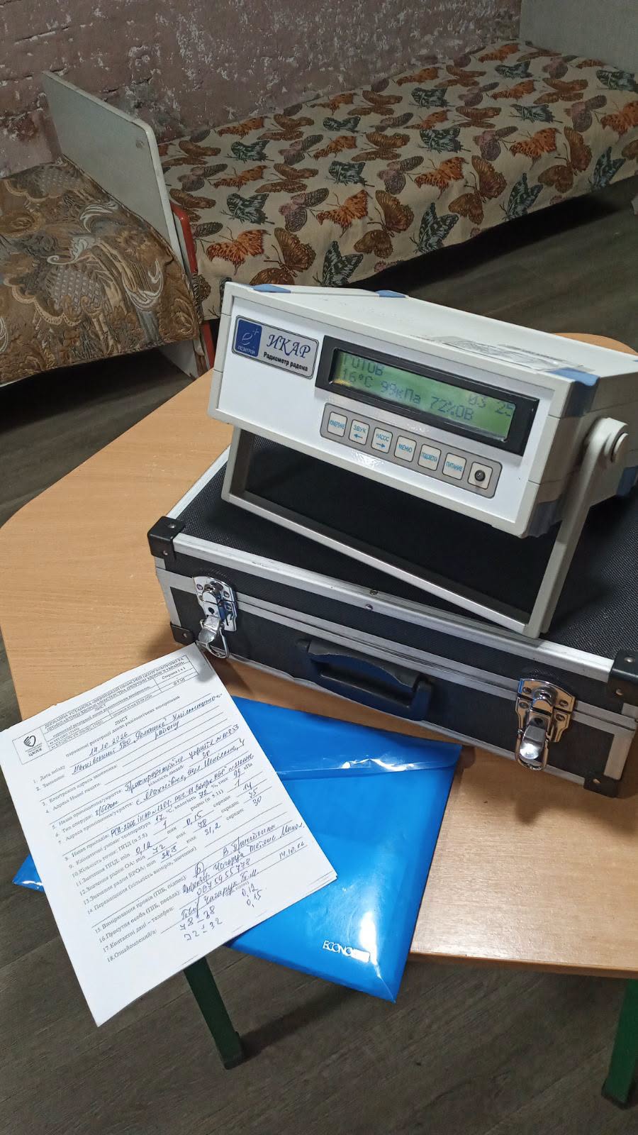 Фахівці перевіряли якість повітря в укриттях у Хмільницькому районі