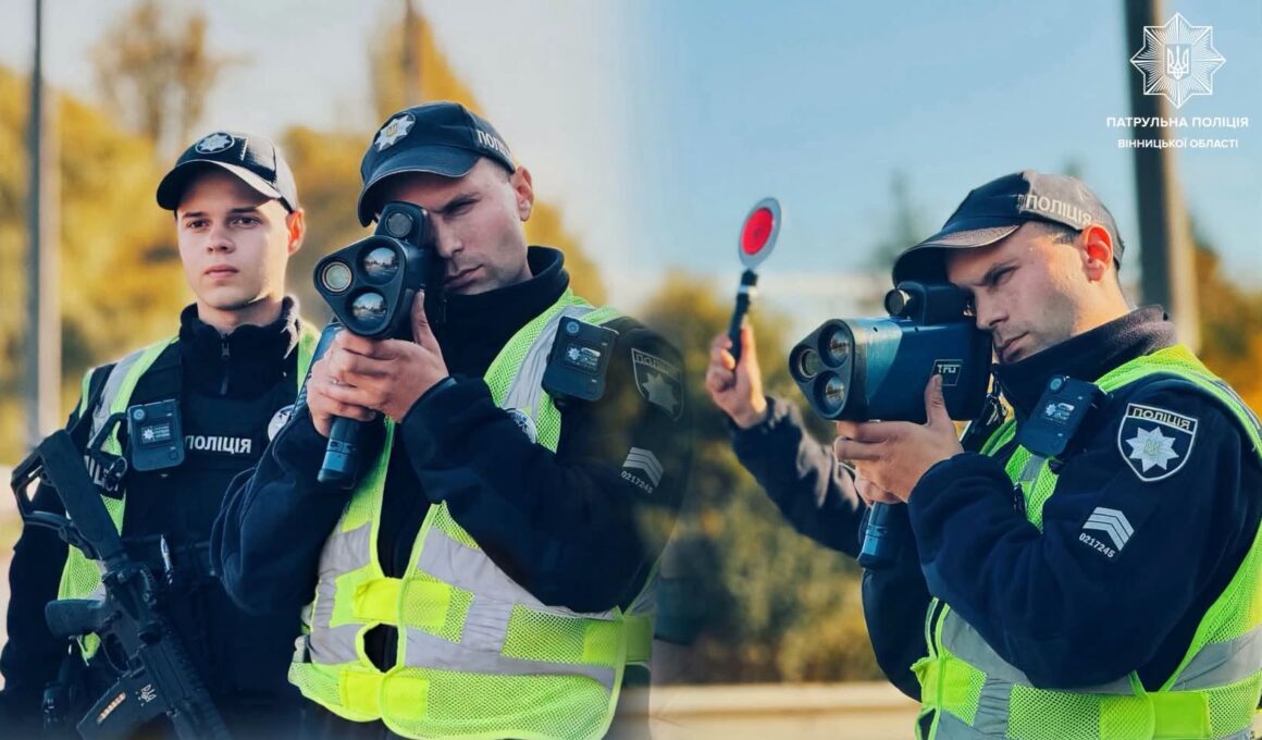 Патрульні склали 1287 адмінматеріалів на порушників швидкісного режиму