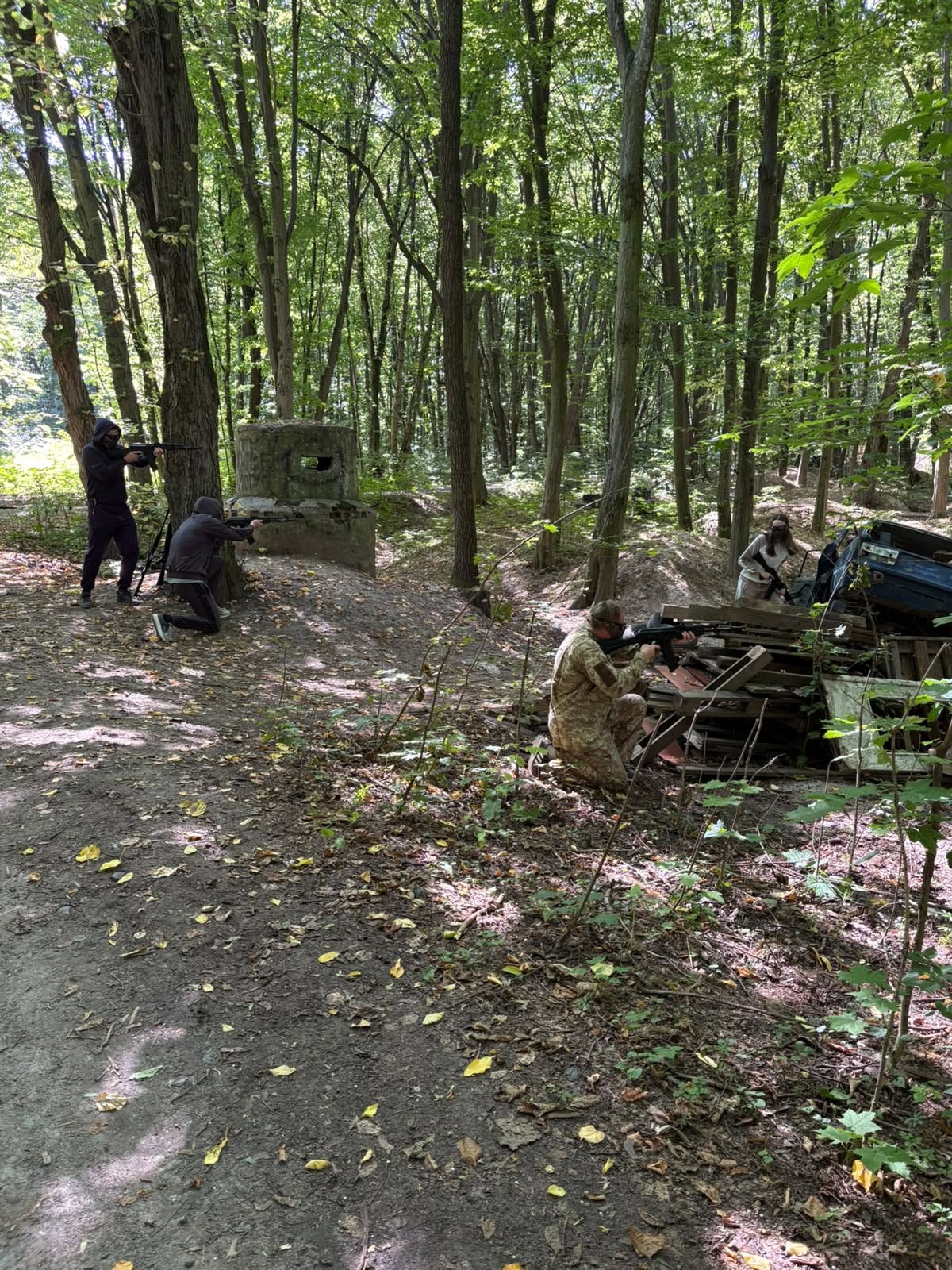 У Вінниці на Замковій горі вручили сертифікати черговій групі слухачів національного спротиву