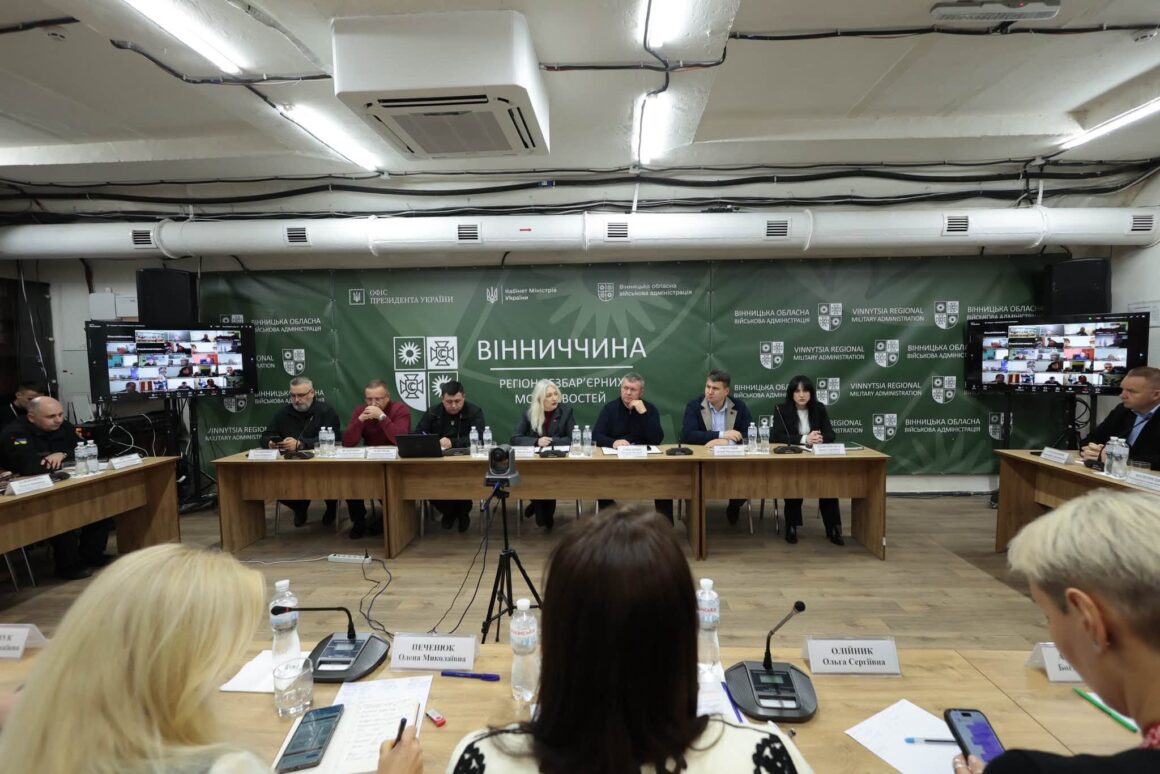 На Вінниччині громади та гуманітарні організації узгоджували плани дій в кризових ситуаціях