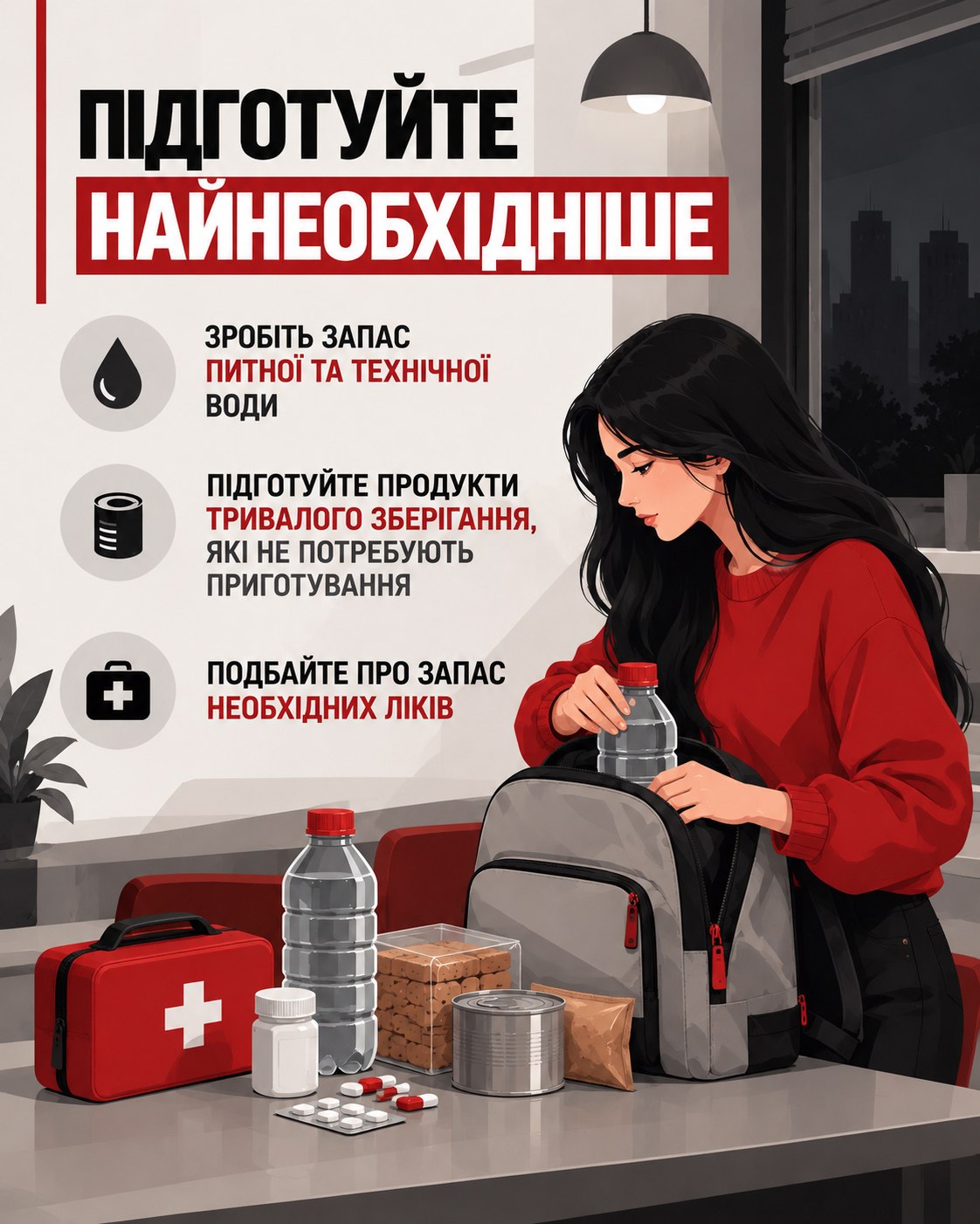 Вінничанам нагадали алгоритм дій під час  блекаутів та тривог