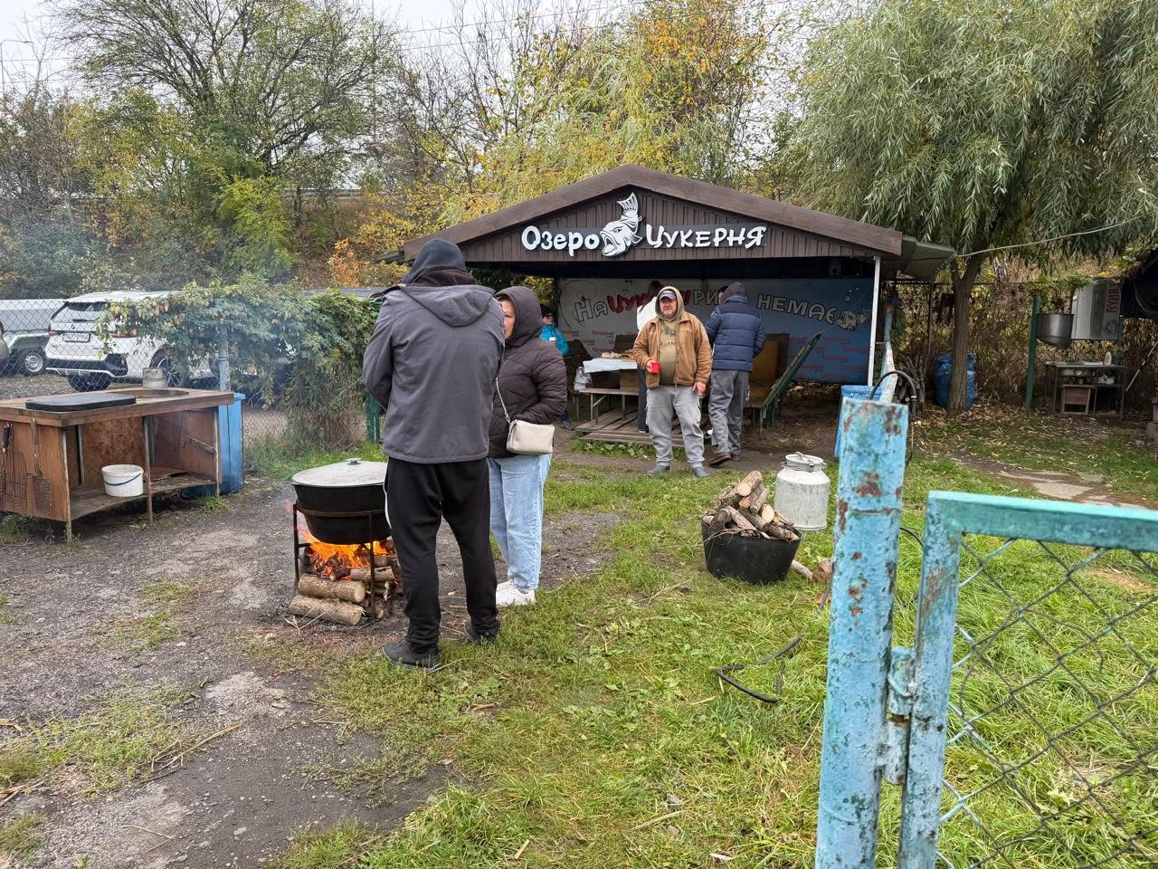 На «Цурерні» під Вінницею провели змагання з риболовлі серед ветеранів